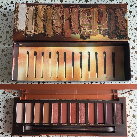 New! Urban Decay Naked Heat Eye Shadow Palette - Picture 5 of 8